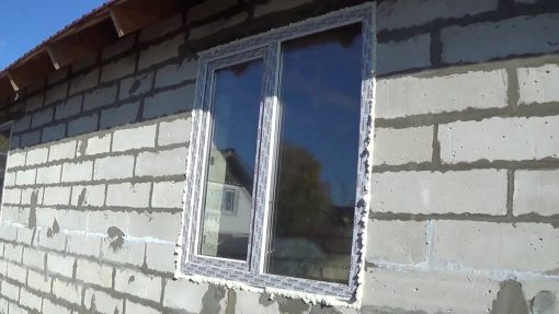 окна в доме из газобетона